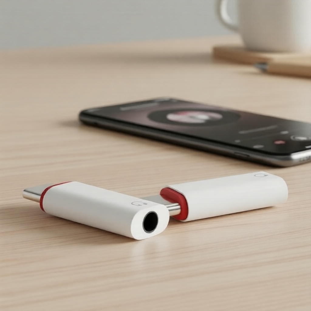 อะแดปเตอร์ USB-C เป็น 3.5 มม. พร้อม DAC สําหรับ iPhone 16 15 Pro และ Samsung S24