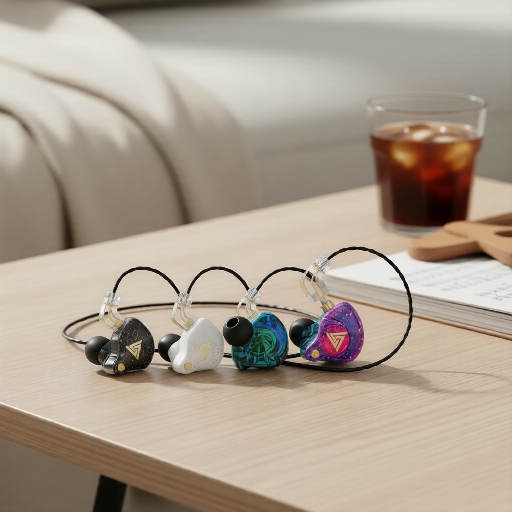 หูฟังไร้สาย QKZ AK6 PRO เสียงสเตอริโอลึก เบสแน่น เหมาะสําหรับเล่นกีฬาและวิ่ง