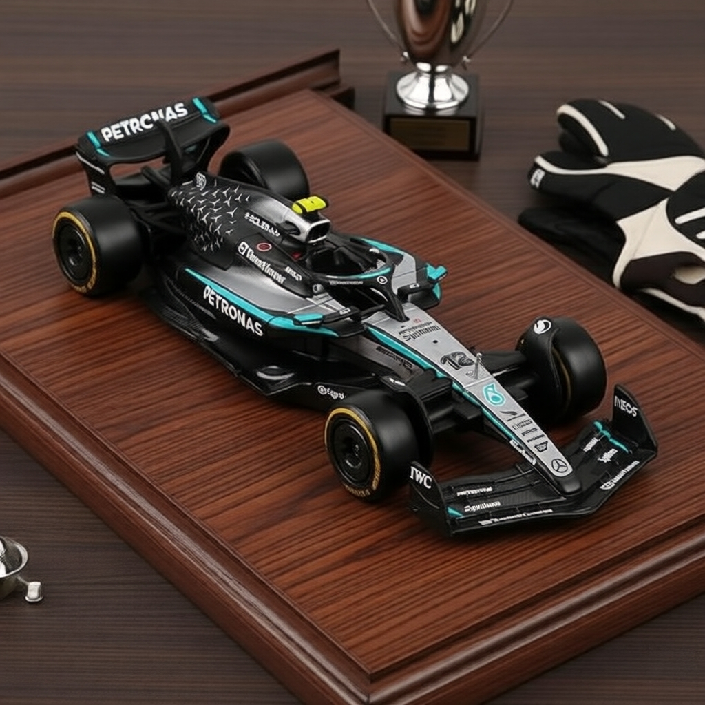 Bburago 1:43 W16 F1 ดายแคสต์ - รุ่นปี 2025 ทีม Russell & Antonelli F1