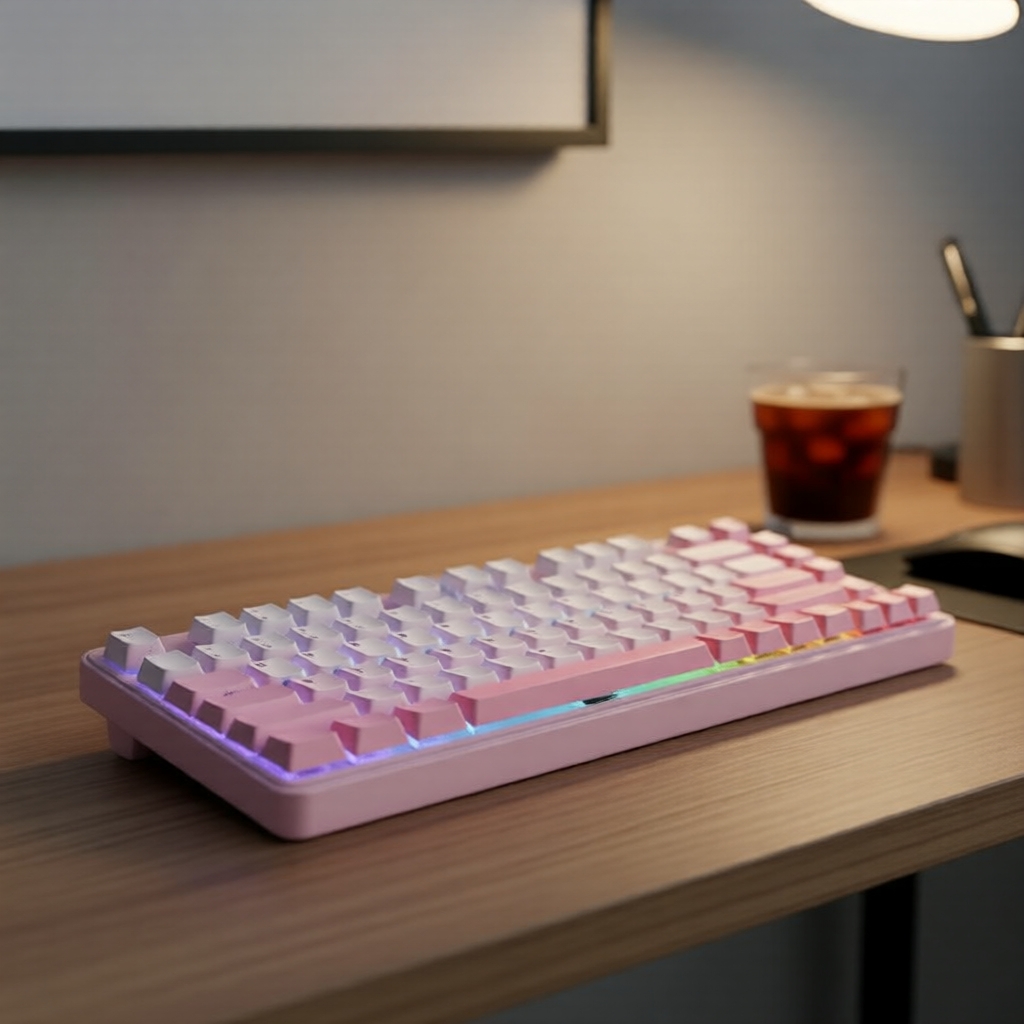 คีย์บอร์ดแมคคานิคอลแบบสามโหมด AULA S75Pro ขนาด 75% พร้อม Hotswap RGB, คีย์แคป PBT, แบตเตอรี่ 4000mAh