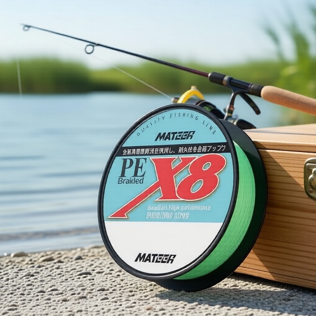 SEAHUNTER สายถัก PE X8 สีฟ้า 15-70 ปอนด์ ยาว 100-300 เมตร สําหรับงานตกปลาน้ําลึก
