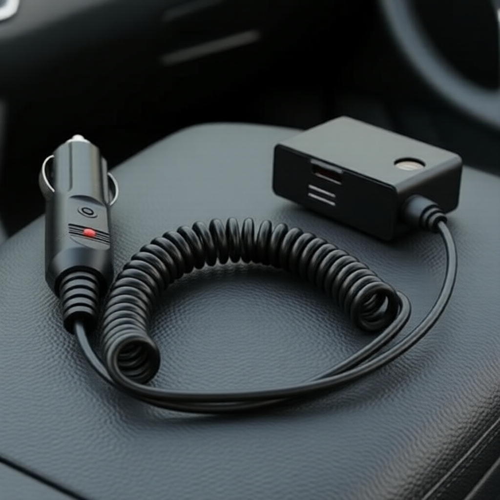 สายจ่ายไฟรถยนต์ 12V DC สําหรับวิทยุสองทาง Baofeng UV-5R และ UV-9R
