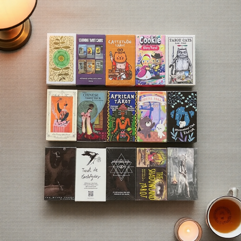 ชุดไพ่ทาโรต์ 78 ใบ โดยสเตลล่า – อุปกรณ์พยากรณ์ลึกลับและโรแมนติกสําหรับบอร์ดเกม