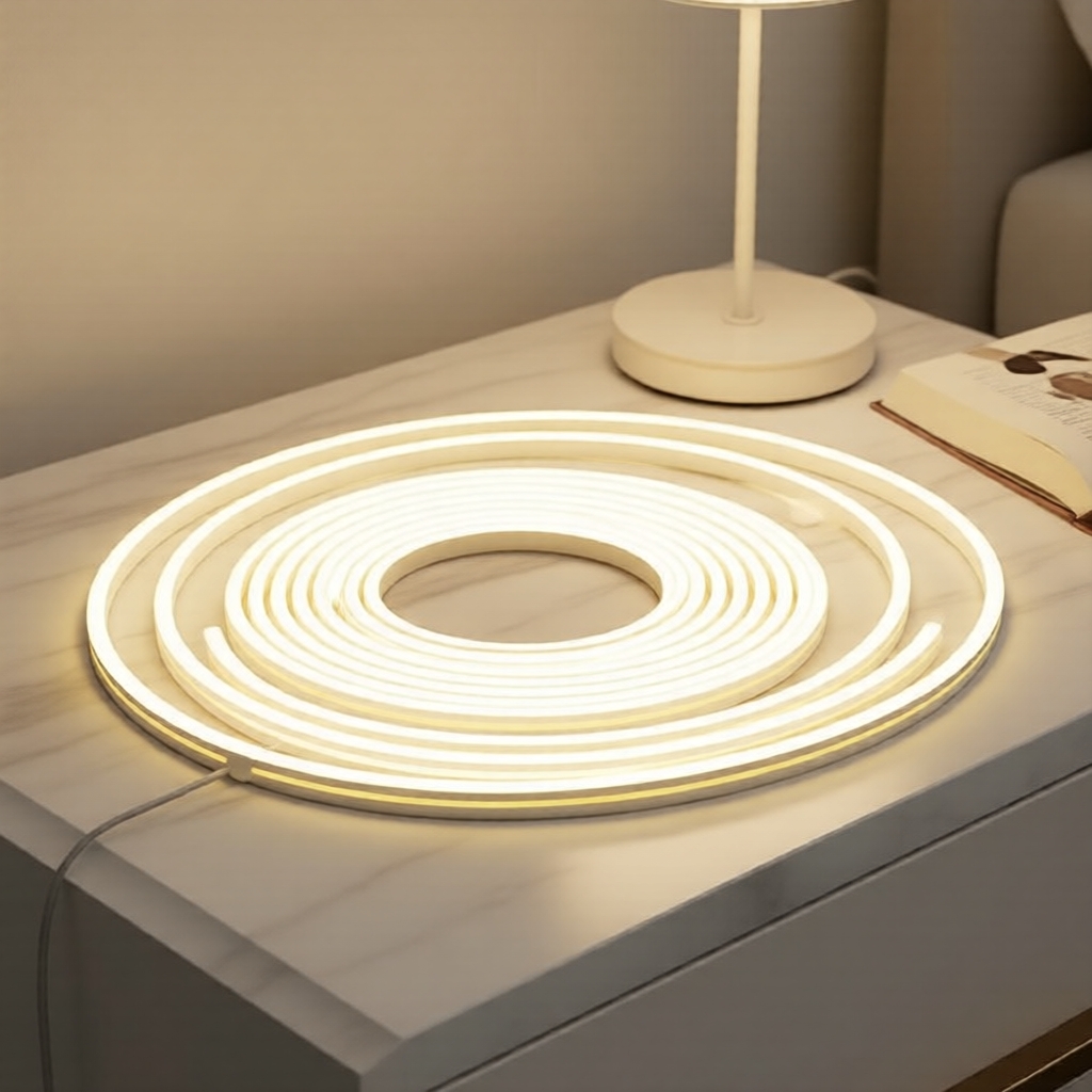 แถบไฟ LED COB 5M จาก SL – แสงนุ่มนวลและยืดหยุ่น สําหรับตกแต่งตู้และเพดาน