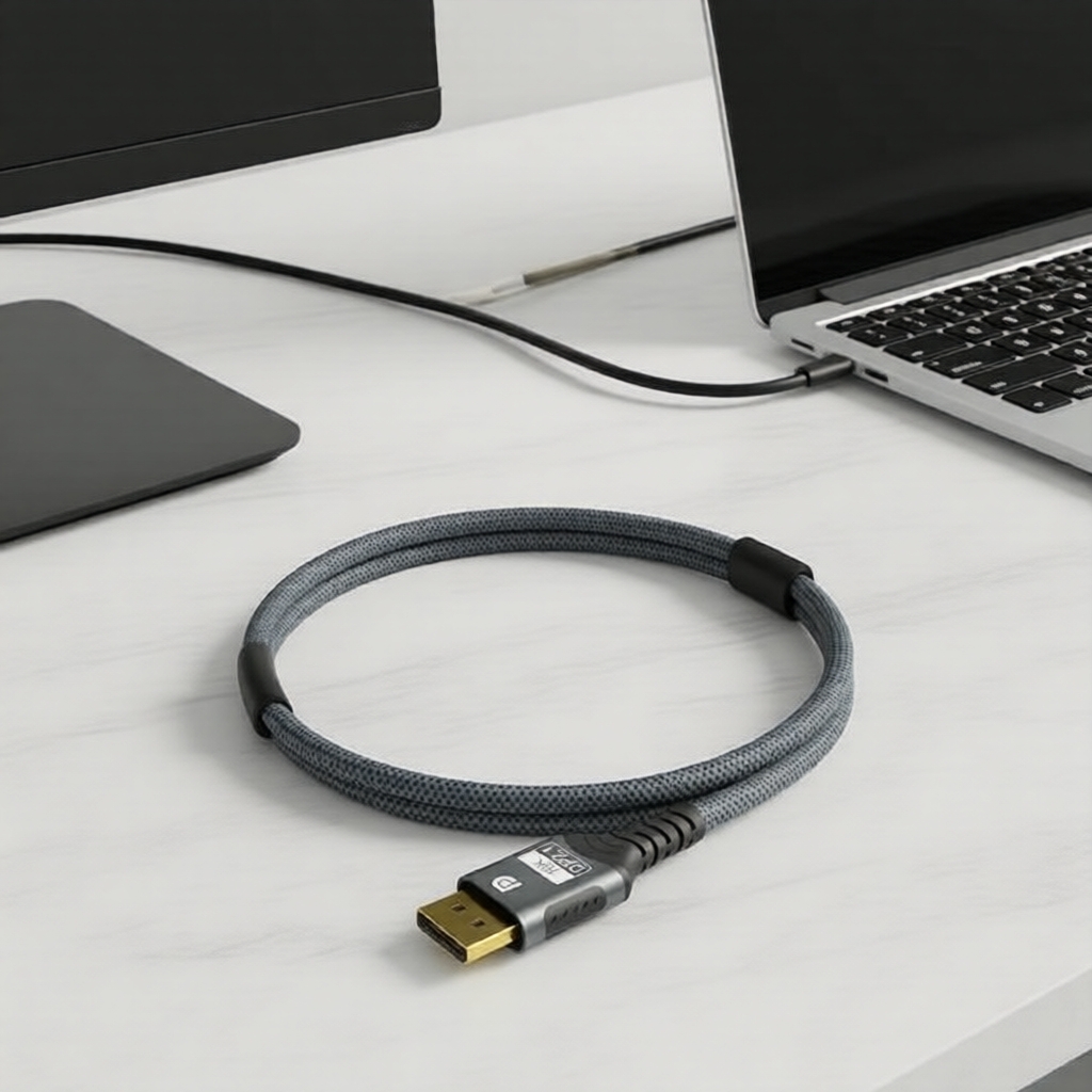 สาย DisplayPort 2.1 4K 240Hz HDR รองรับ 16K 80Gbps สําหรับจอมอนิเตอร์เกมมิ่ง Xbox 8K 120Hz