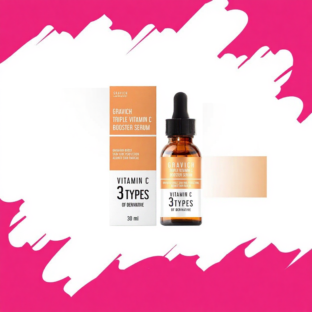 Gravich Triple Vitamin C Booster Serum ผิวกระจ่างใส ลดความหมองคล้ำ  30ml