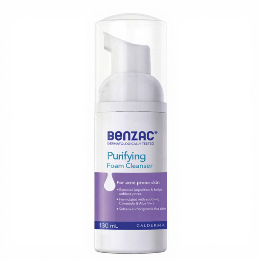 Benzac Purifying Foam Cleanser 130 ml