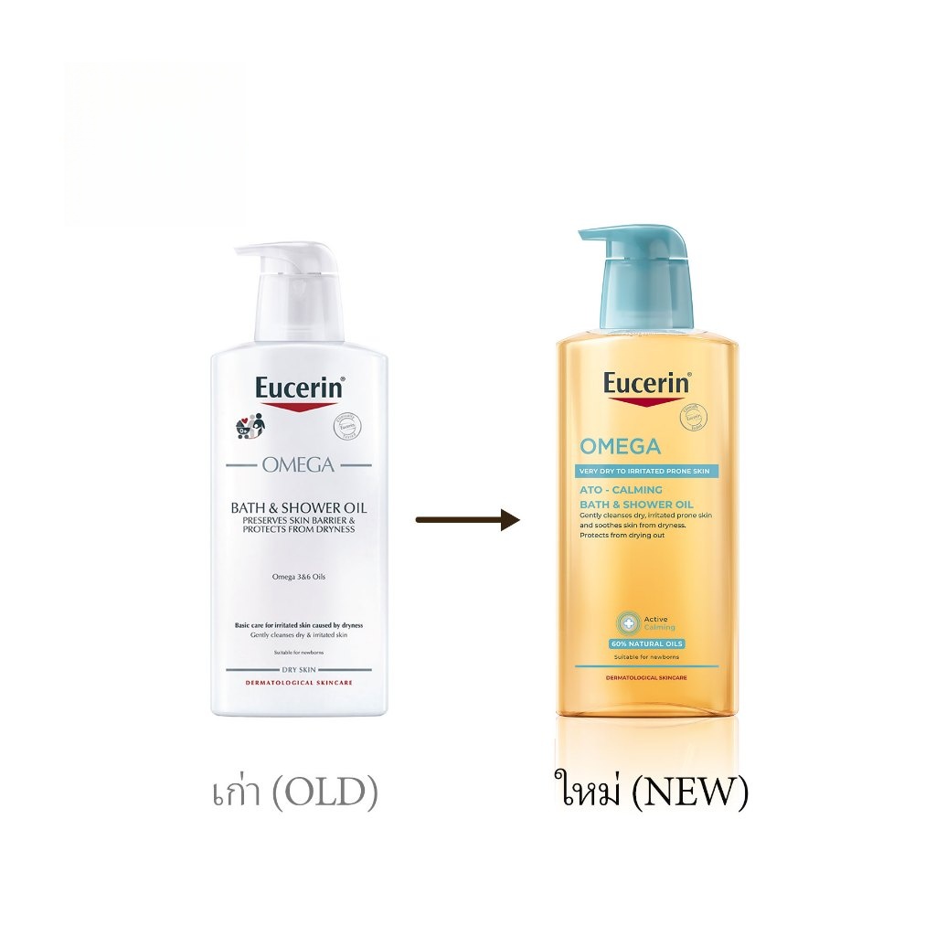 Eucerin OMEGA BATH & SHOWER OIL 400 ML