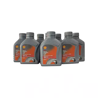 [แท้ 100%] น้ำมันเบรก Shell DOT 3 Synthetic (500ml) เชลล์ น้ำมันเบรกและคลัทช์สังเคราะห์ ทนความร้อนสูง เบรกมั่นใจ