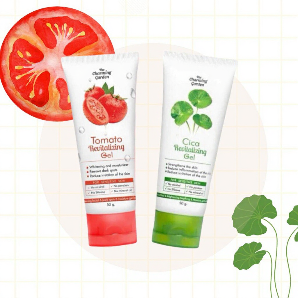 2 ชิ้น Cica & Tomato Revitalizing Gel 50g