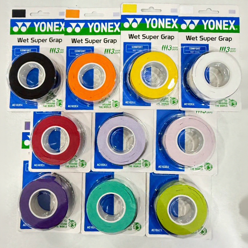 ยางพันด้าม YONEX รุ่น AC102EX Super Grip 3 Wraps ของแท้