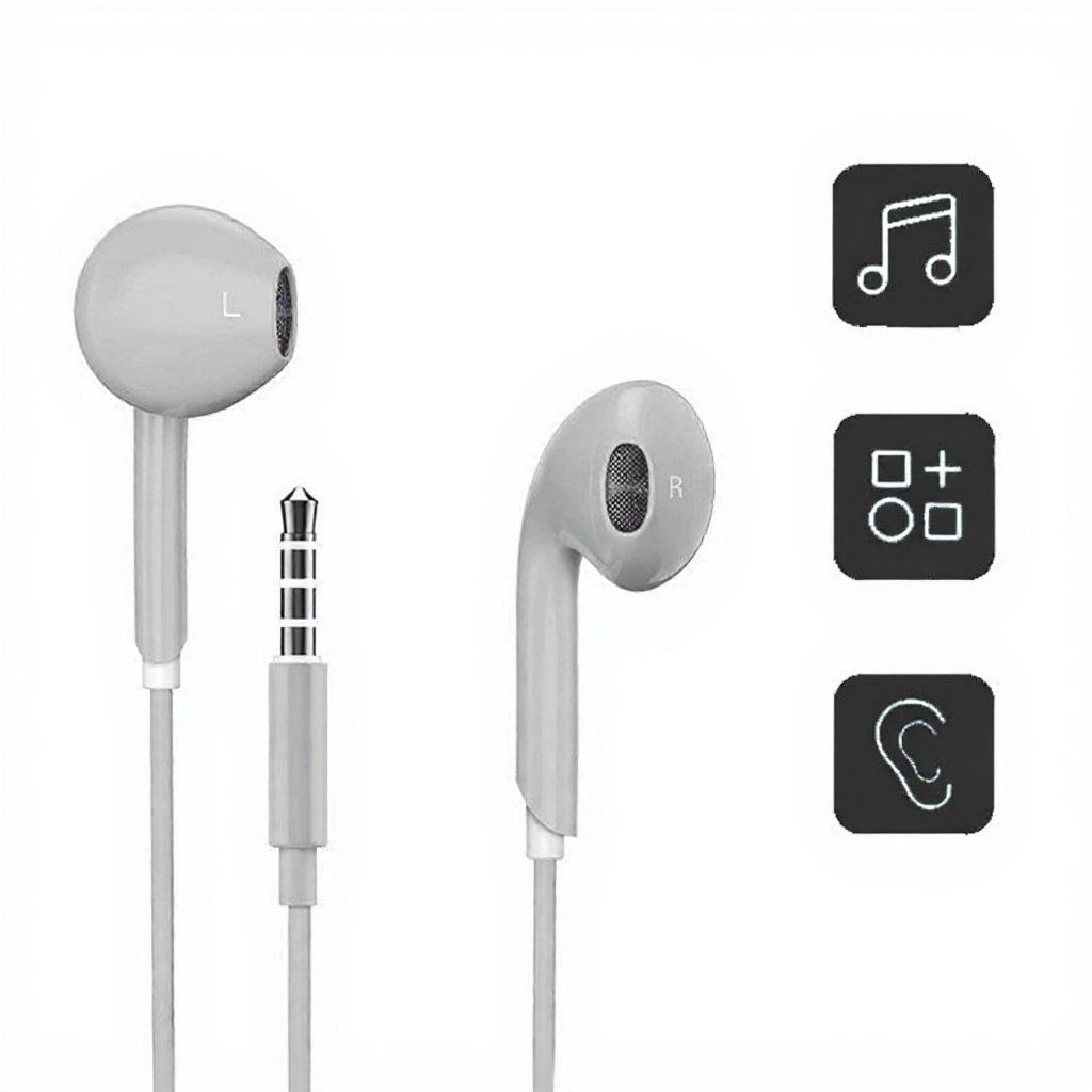 Earphone หูฟังแบบมีสาย HiFI