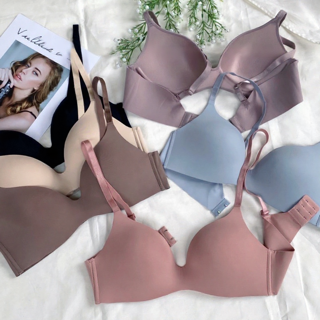 เสื้อใน ไร้โครง คัพ A ไร้ขอบเรียบเนียน สวมใส่สบายสุดๆBee na[8124]