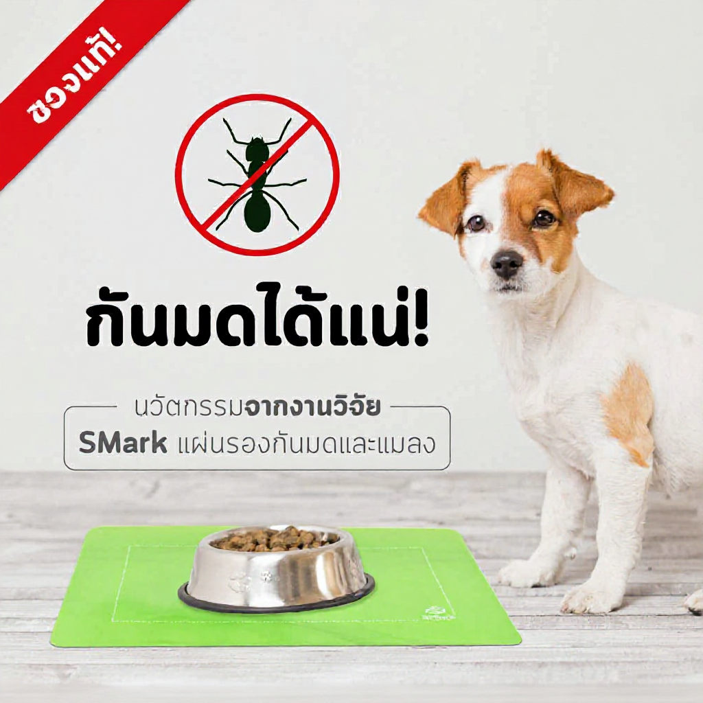 แผ่นกันแมลงขึ้นอาหาร Anti Ant Pad