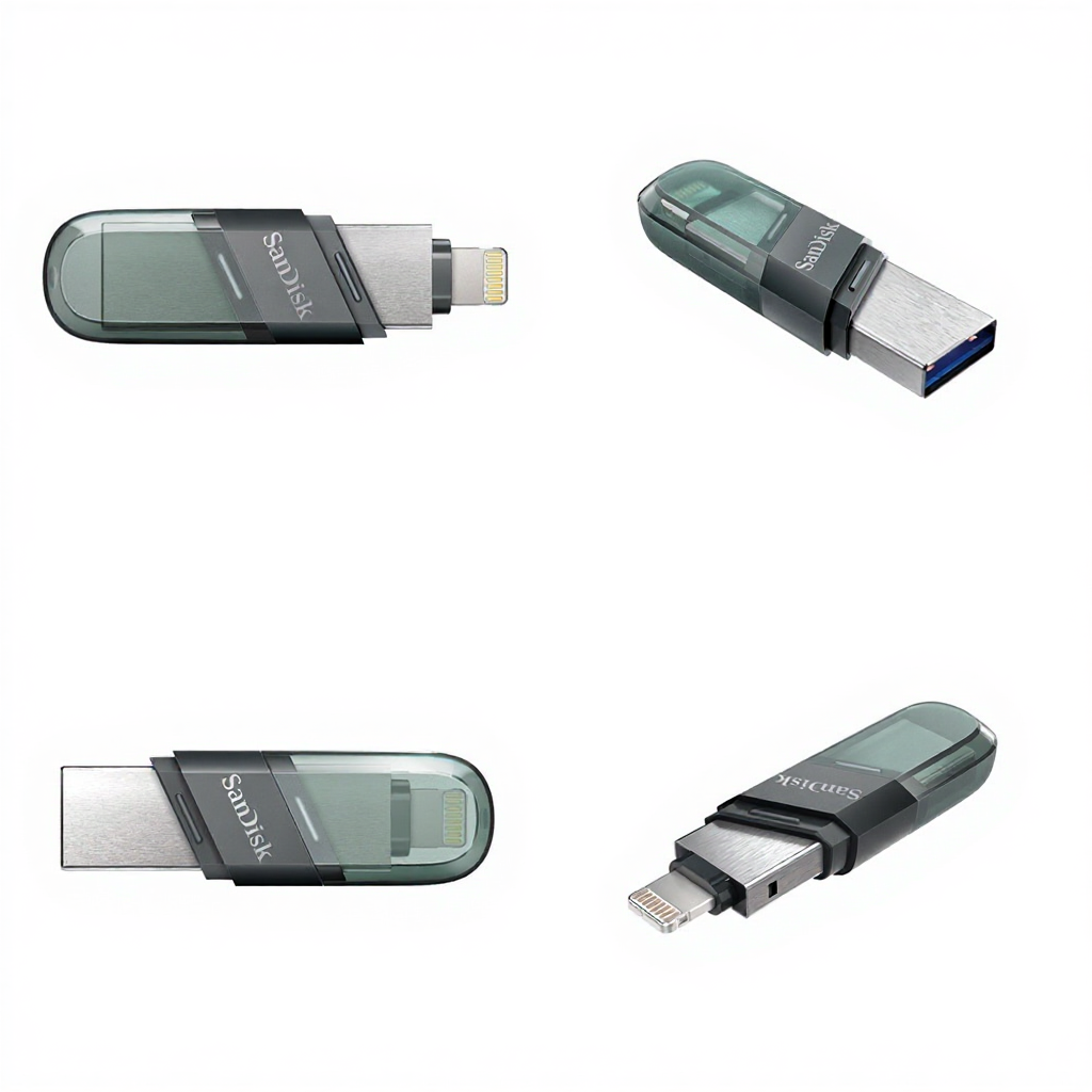 แฟลชไดร์ฟ SanDisk iXpand 64GB/128GB/256GB สำหรับการใช้งานที่สะดวกและรวดเร็ว