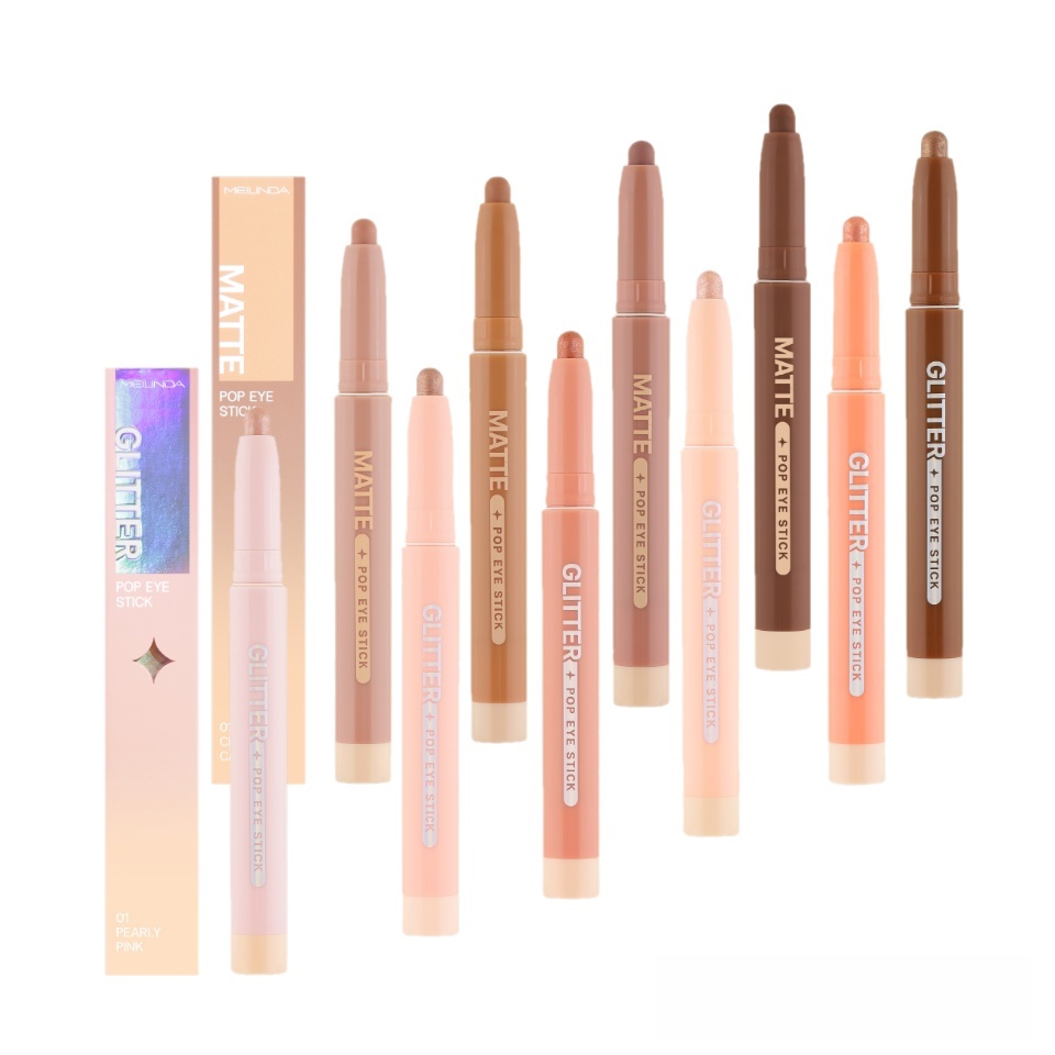 อายแชโดว์ MEILINDA GLITTER/MATTE POP EYE STICK