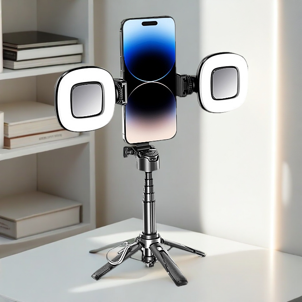 TNW T26 3in1 Mini ไม้เซลฟี่  รีโมทบลูทูธในตัว