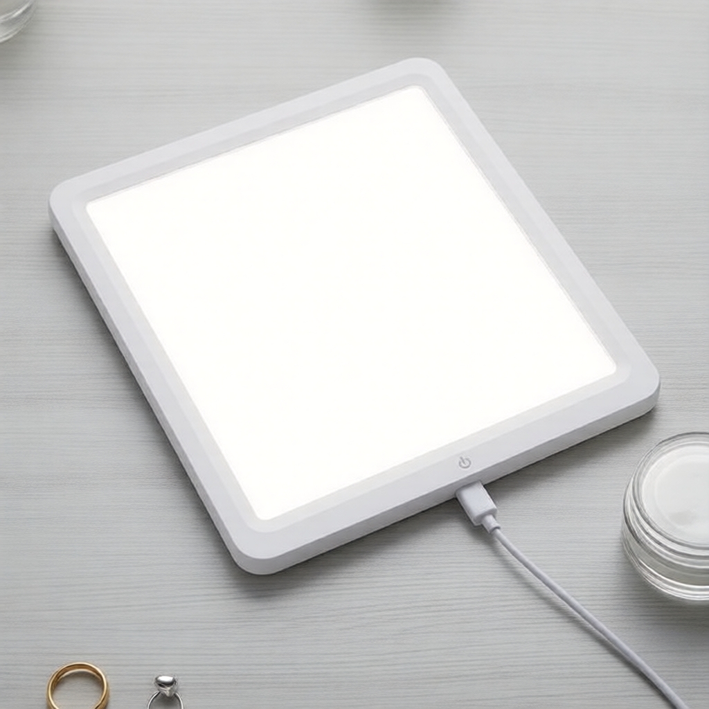 กล้องขาตั้งกล้องสําหรับ PULUZ 20 ซม.LED Shadowless Light Pad Photo Studio กล่องอุปกรณ์เสริมของขวัญวันเกิด