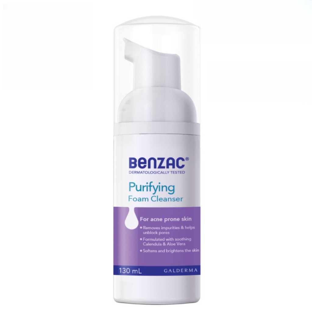 Benzac Purifying Foam Cleanser 130 ml