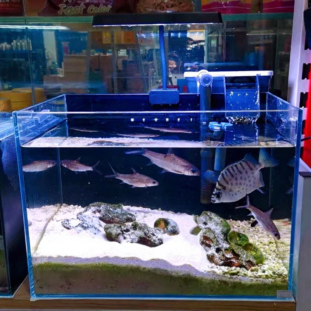 13W โคมไฟ สามารถปรับได้360° เครื่องกรองน้ำถังปลา