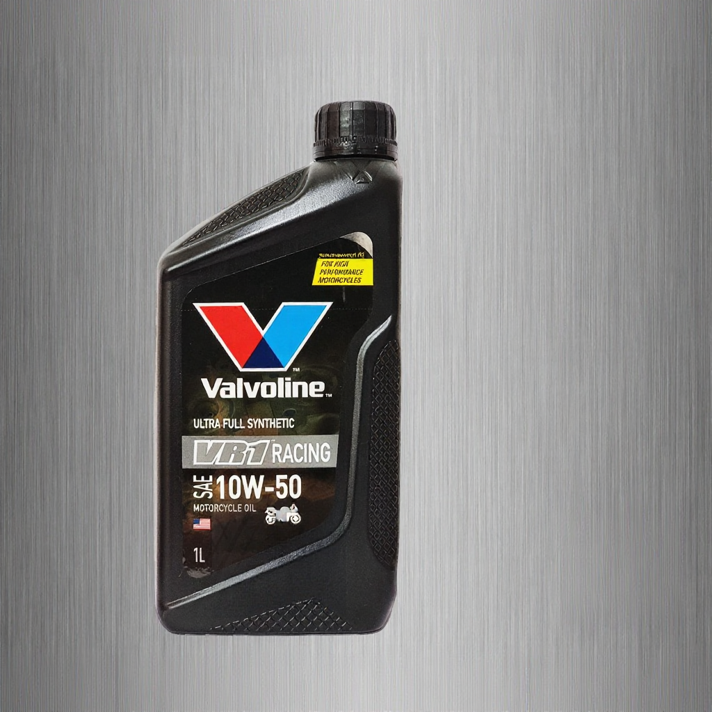 น้ำมันเครื่องมอเตอร์ไซค์ สังเคราะห์แท้ 100% 4T 10W-50 Valvoline 1 ลิตร
