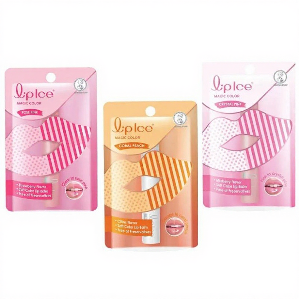 LIPICE ลิปมันเปลี่ยนสี มีให้เลือก 3 สี