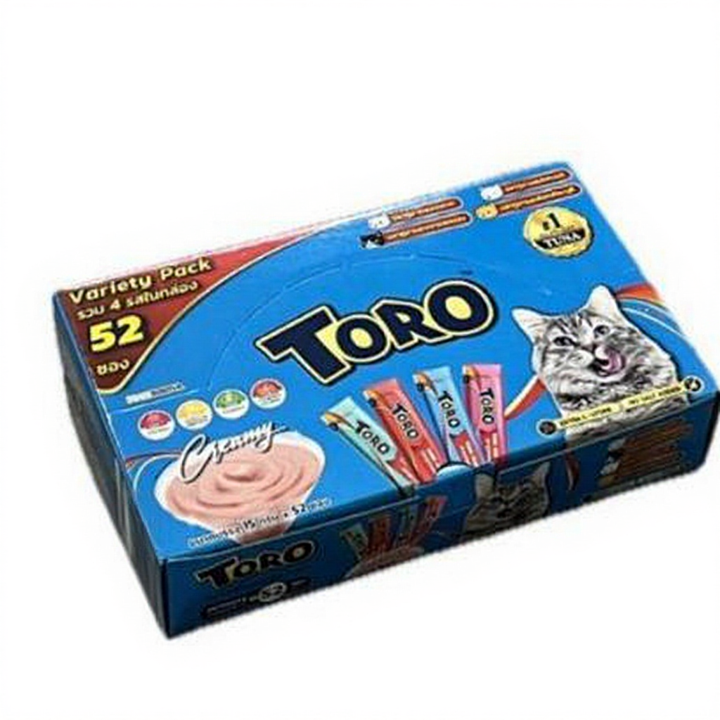 Toro Toro  ขนมแมวเลีย 52ซอง/แพ็ค