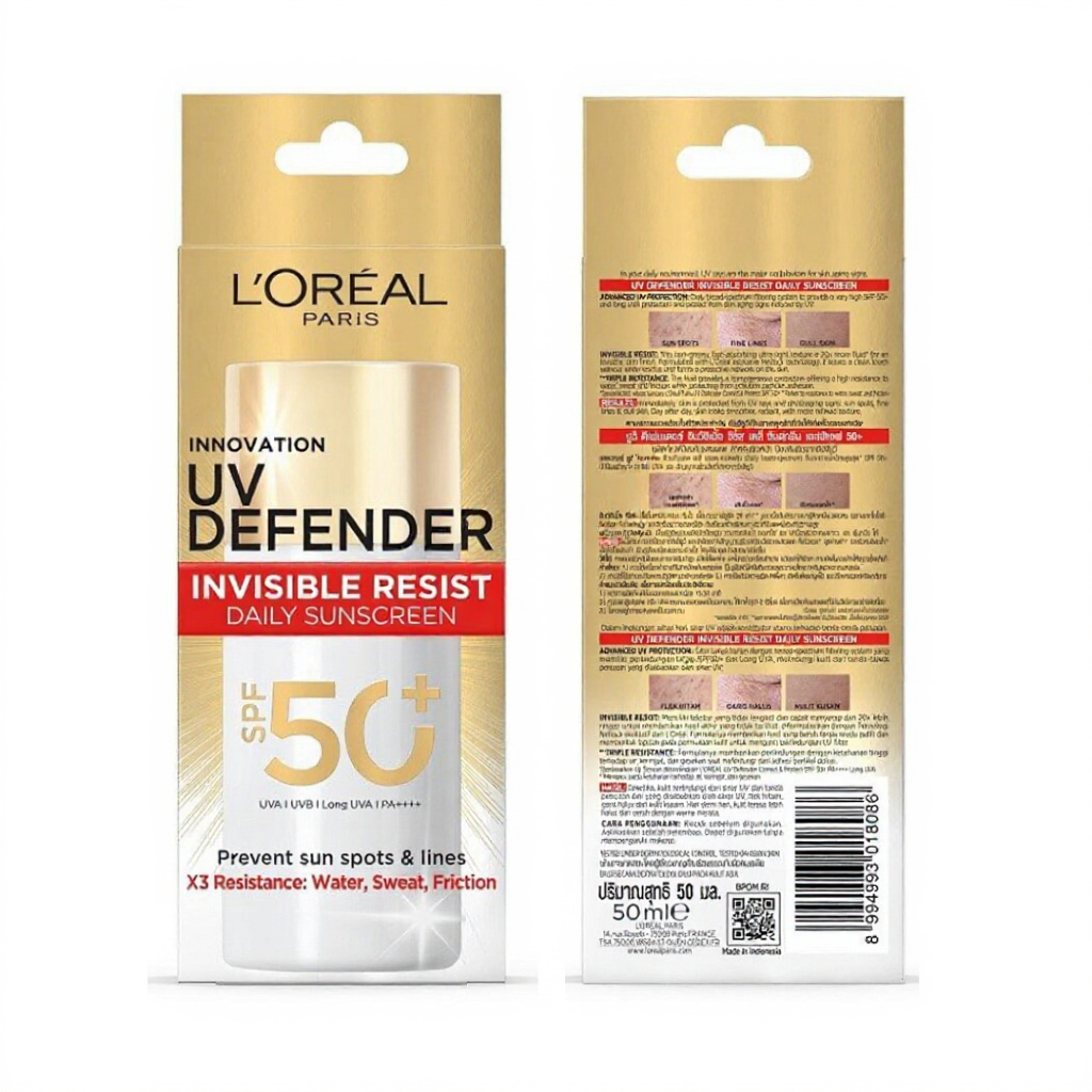 Loreal UV Defender Invisible Fluid/Matt&Fresh SPF50 PA++++/50ml