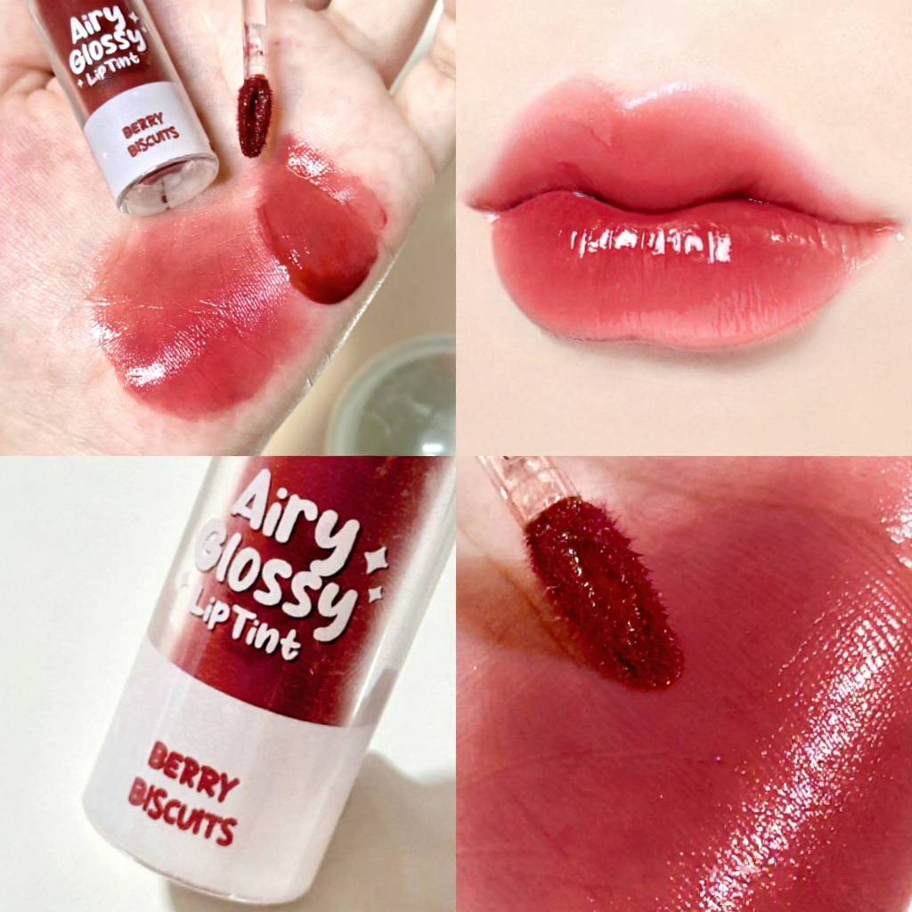 MELYNN - Airy Glossy Lip Tint ลิปทิ้นท์มีลีนณ์ ลิปกลอสลูกกวาด