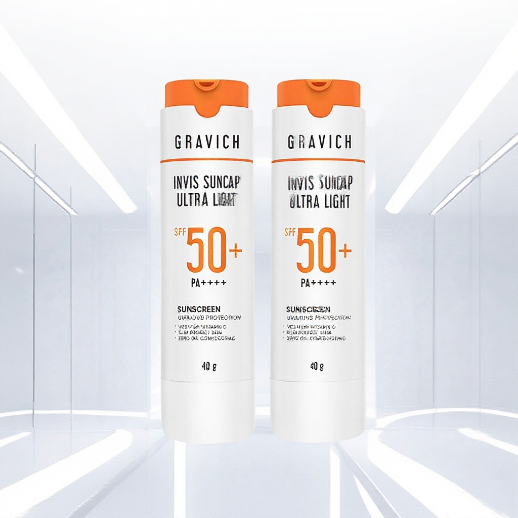 [แพ็คคู่] Gravich Invis Suncap Ultra Light Sunscreen SPF50+ PA++++ 40 g นวัตกรรมกันแดดแคปซูล