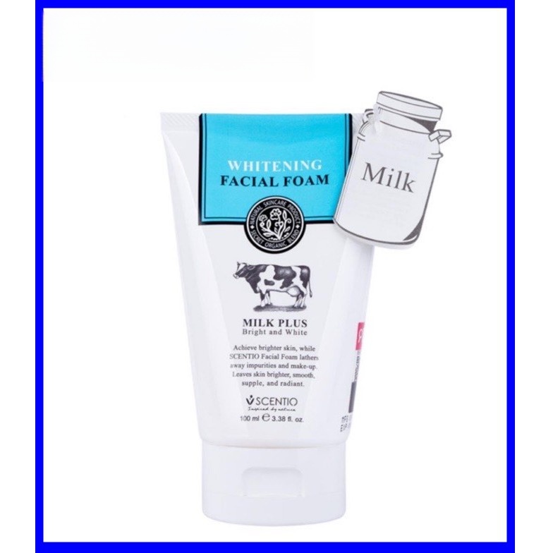 โฟมนม BEAUTY BUFFET SCENTIO Milk Plus 100ml.
