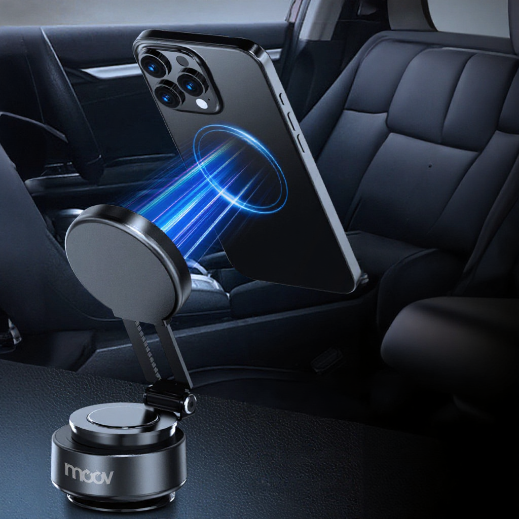 Moov VH01 VH02 Vacuum Phone Holder Magnetic Phone Stand Car Mount