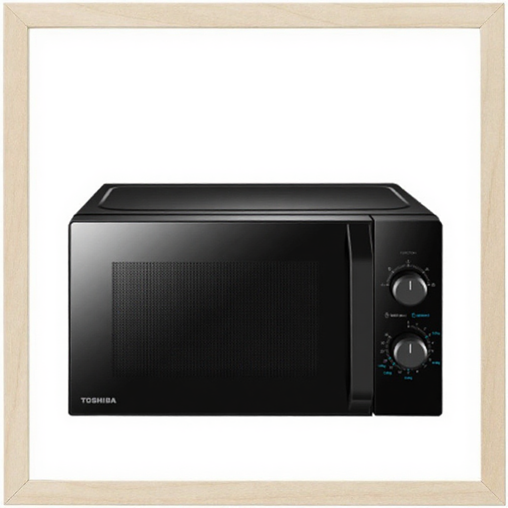 TOSHIBA ไมโครเวฟ รุ่น MW2-MM20PE BK ร้อนเร็ว อุ่นไว ปรับความร้อนได้ 5 ระดับ mw2-mm20pe mm20pe