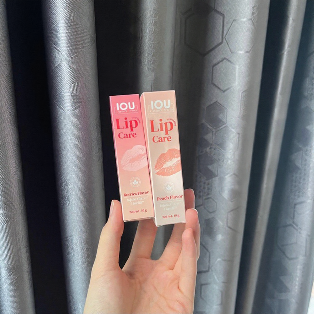 ลิปพี่พีท iou ไม่ติดหลอดไม่ติดแมส มาตรฐานโรงพยาบาลแพ้ง่ายใช้ได้