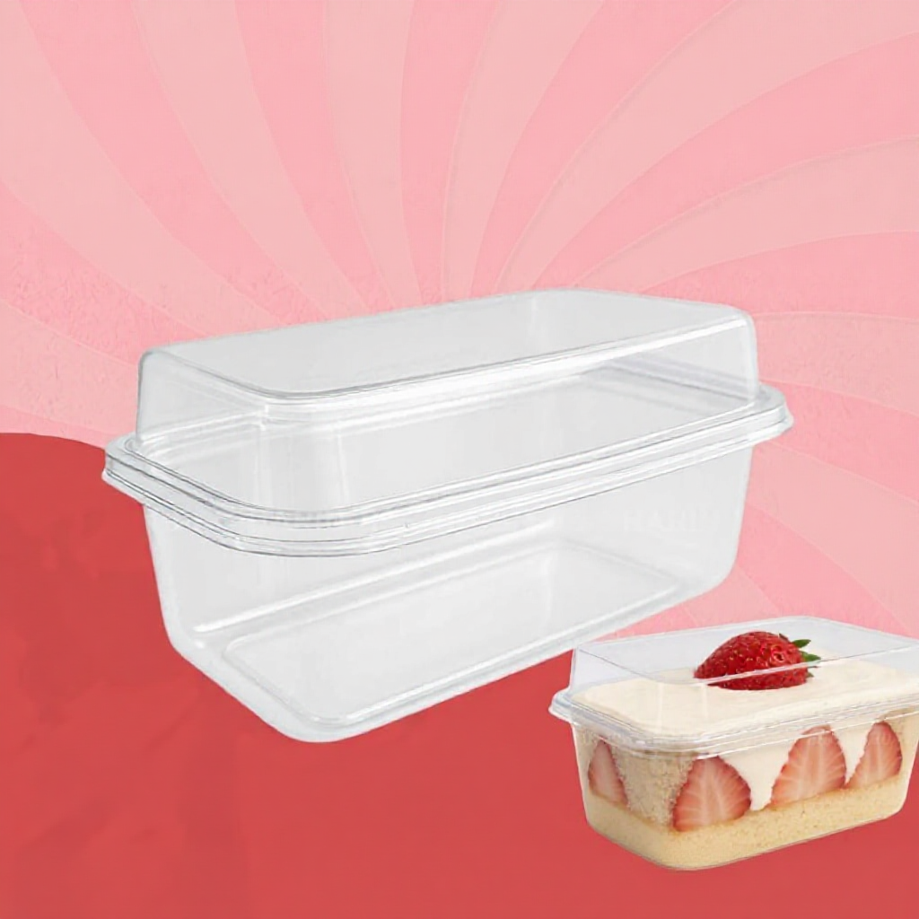 กล่องใส P39  ฝาล็อคแน่น สำหรับใส่ขนม