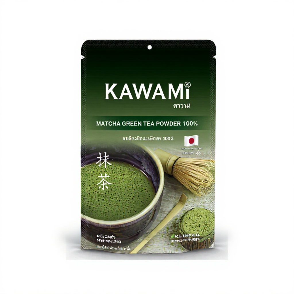 Kawami มัทฉะ100% ชาเขียวญี่ปุ่น  100g.