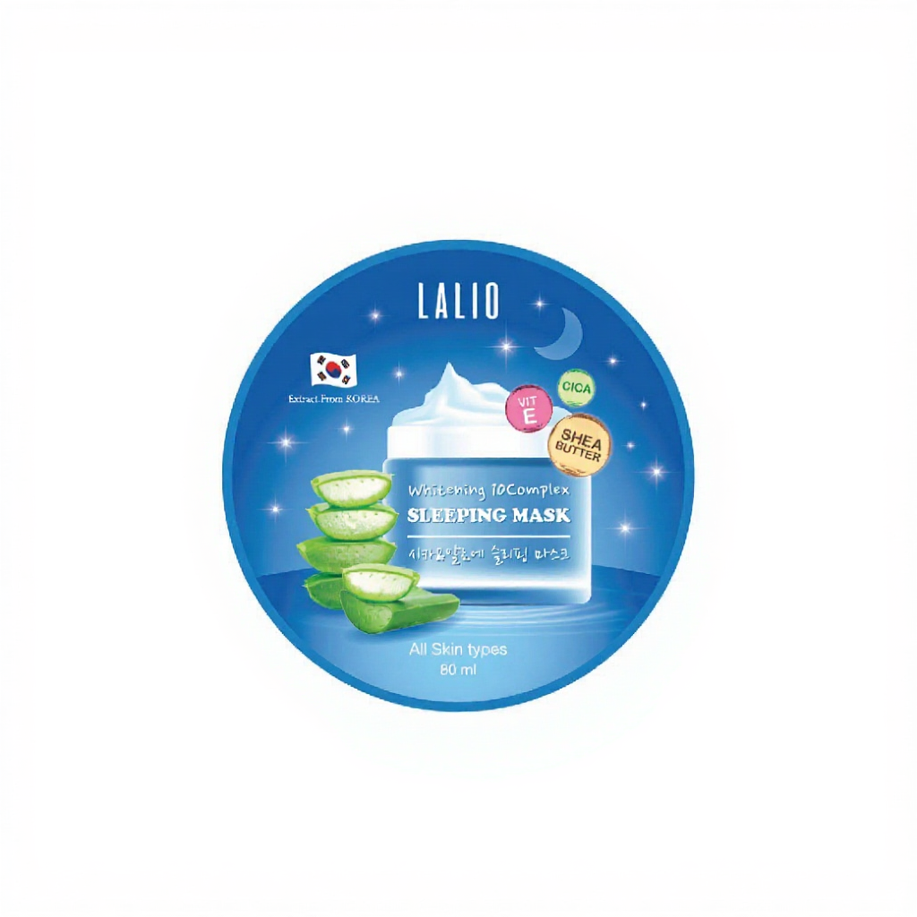 Lalio Aloe Vera Whitening 9complex Sleeping Mask 80ml