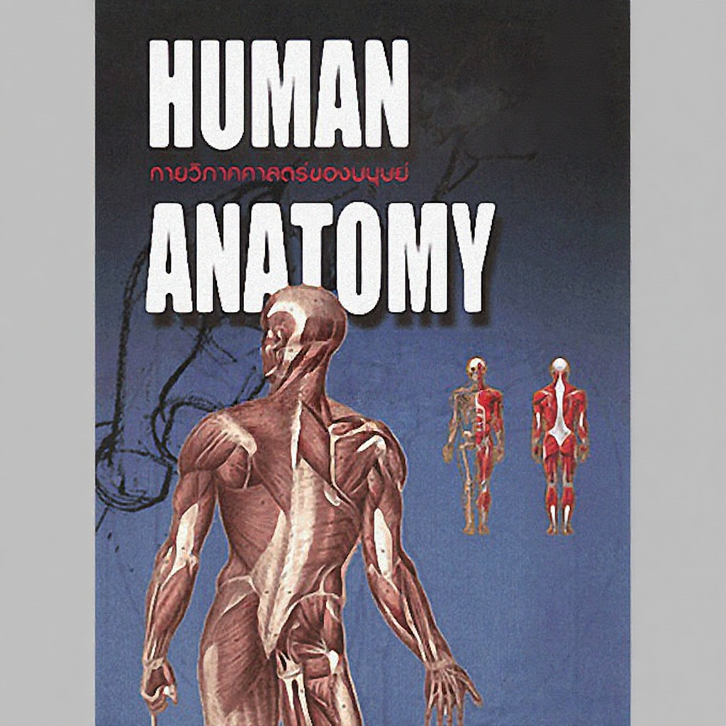 หนังสือกายวิภาคศาสตร์ของมนุษย์ HUMAN ANATOMY