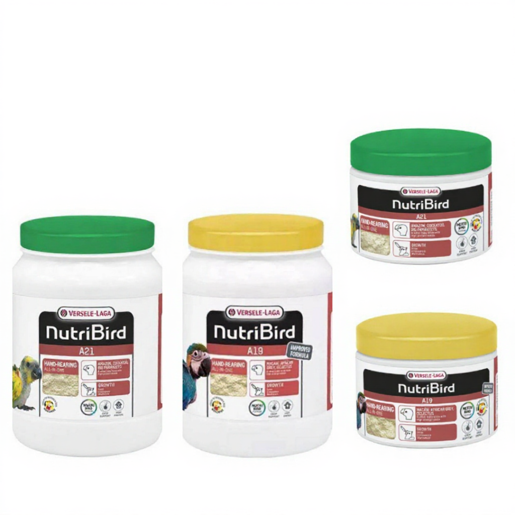 NutriBird A21/ A19 กระปุก 250 และ800 กรัม