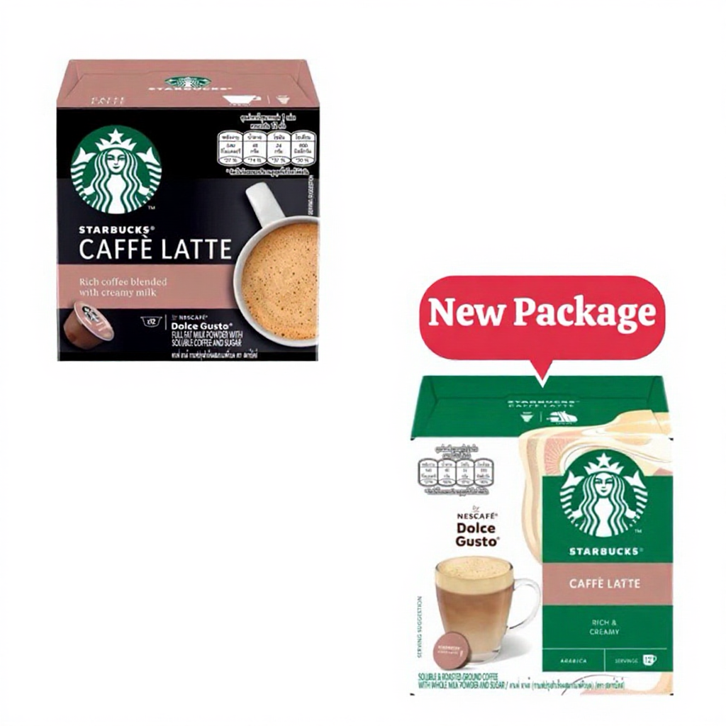 STARBUCKS CAFFE LATTE BY NESCAFE DOLCE GUSTO