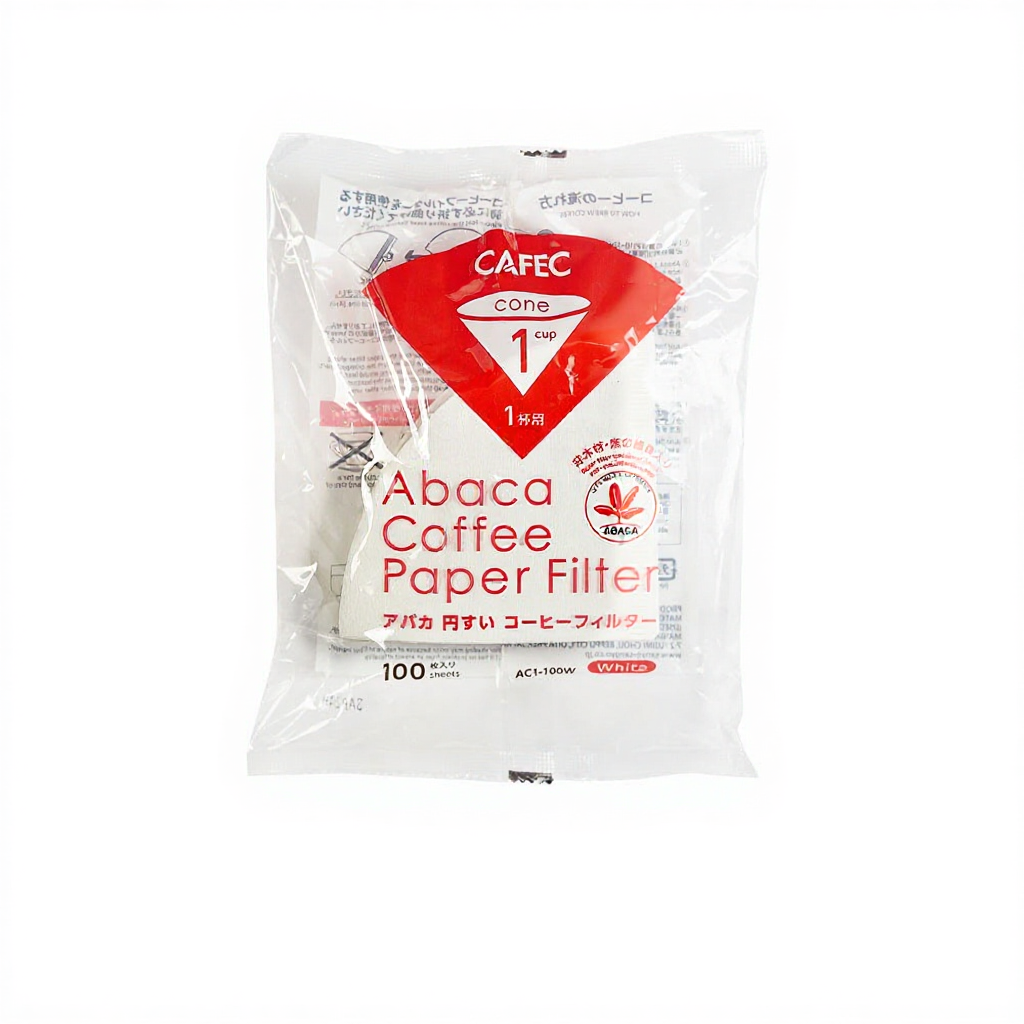 กระดาษกรองกาแฟ CAFEC Abaca/Abaca+ 100 แผ่น