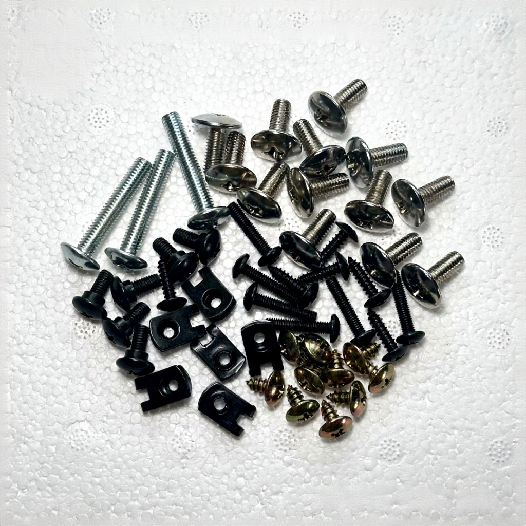 น็อตเฟรม HONDA ชุดสี wave100 เก่า