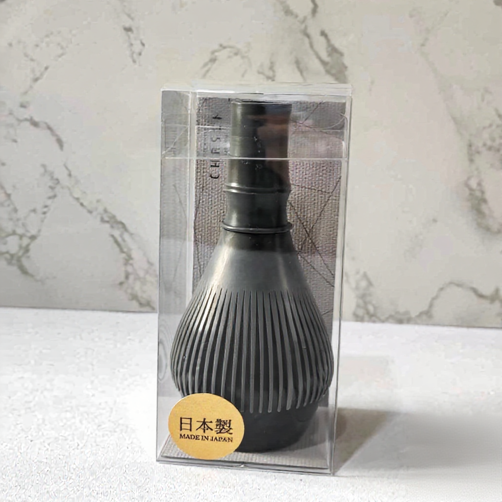 Resin Chasen แปรงชงชา แบบ พลาสติก เรซิ่น สีเทา