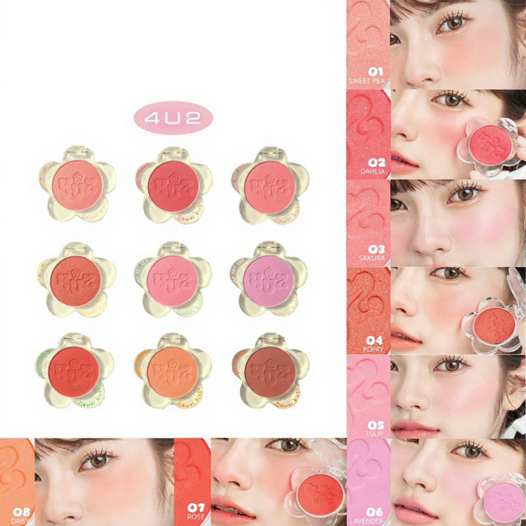 4U2 Flower Blush 3.3g