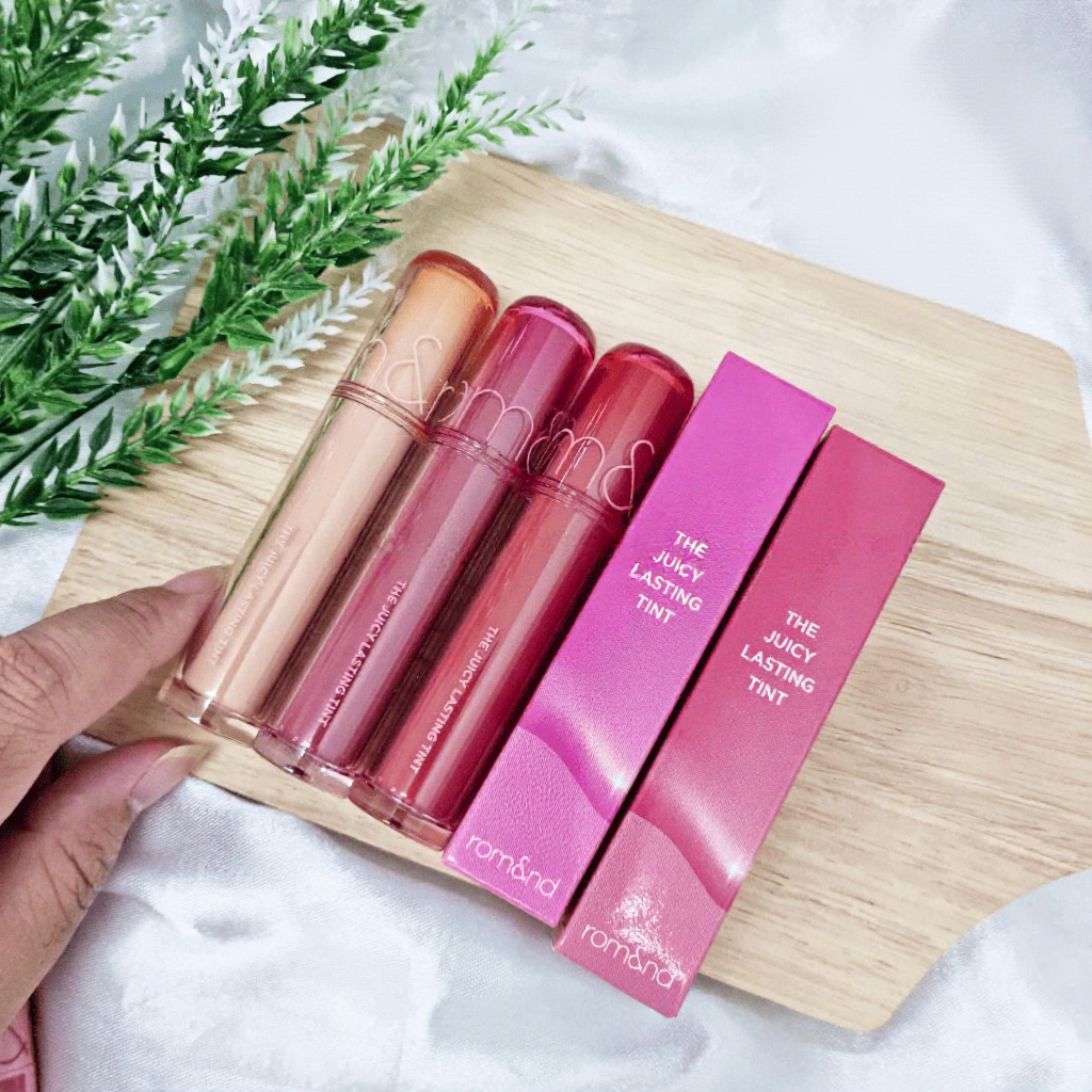มีรุ่นใหม่ THE JUICY  rom&nd JUICY LASTING TINT ทิ้นต์เกาหลี ทิ้นท์ผลไม้