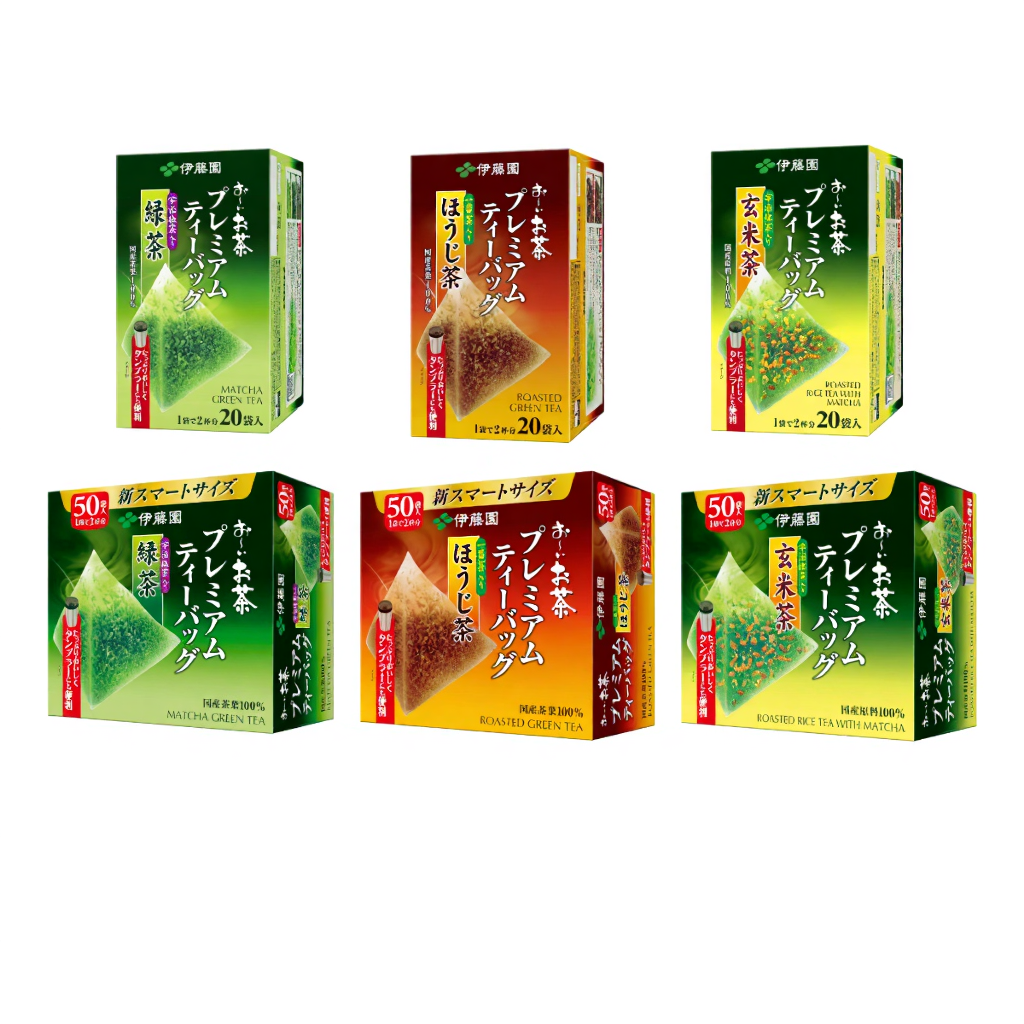 Itoen Genmaicha Premium Green Tea (Uji Matcha) ถุงปิรามิด ชาเขียวญี่ปุ่น