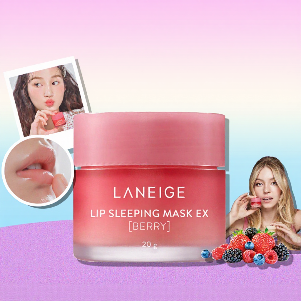 Laneige ลิปมาส์กชมพู มี 2 ขนาด