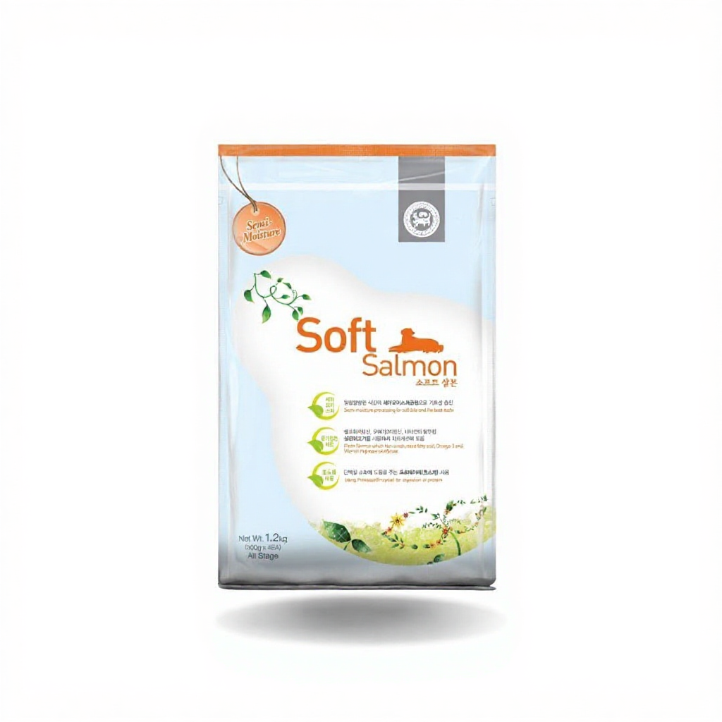 Iskhan Salmon & Chicken อาหารสุนัข Holistic เม็ดนุ่มสำหรับสุนัขโต สุนัขพันธุ์เล็ก