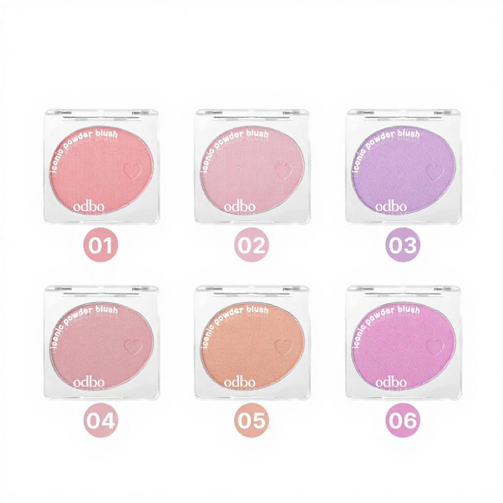 Odbo Iconic Powder Blush  ขนาด 4.2กรัม