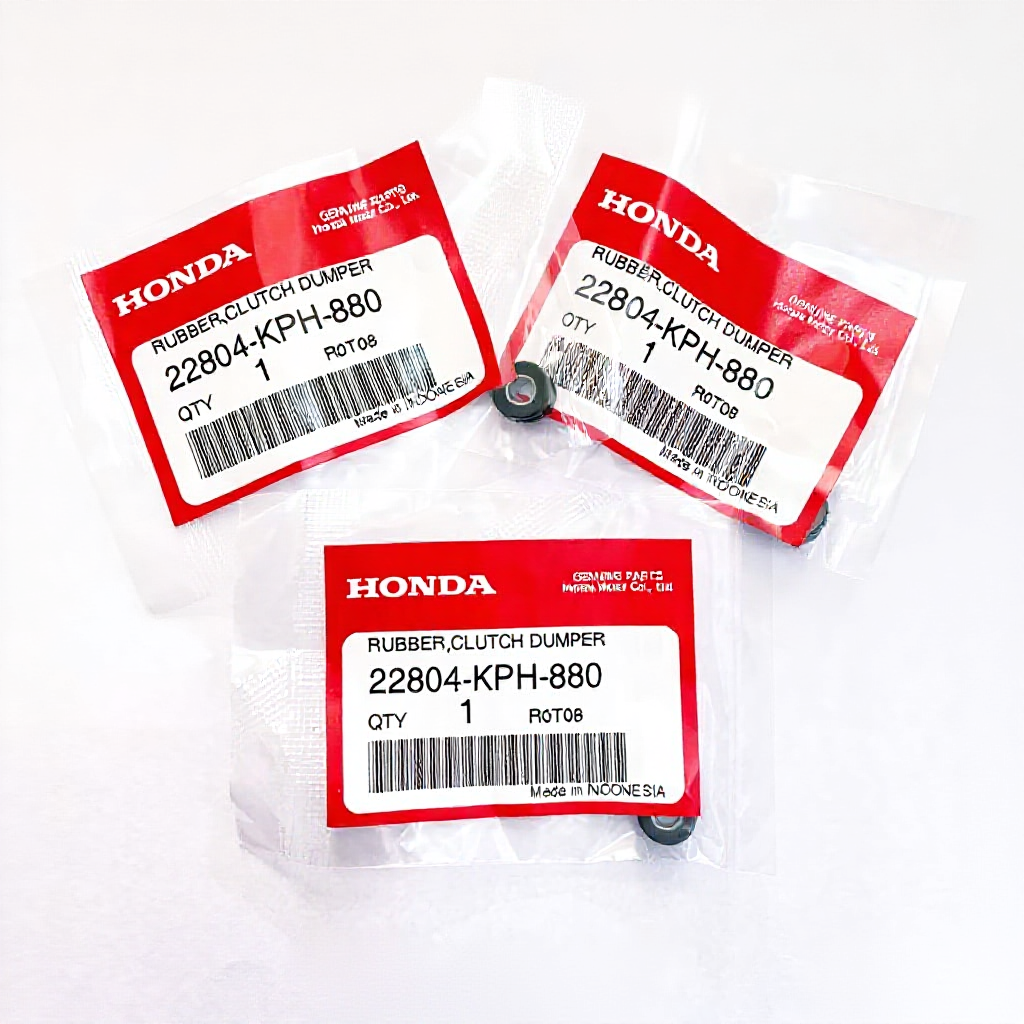 ลูกยางครัช 3 ก้อน HONDA WAVE ทุกรุ่น / 22804-KPH-880 (รับประกันของแท้เบิกศูนย์ 100%)